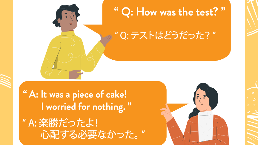 Featured image for “食べ物を使ったスラング（スイーツ編 ）Piece of Cakeの意味”